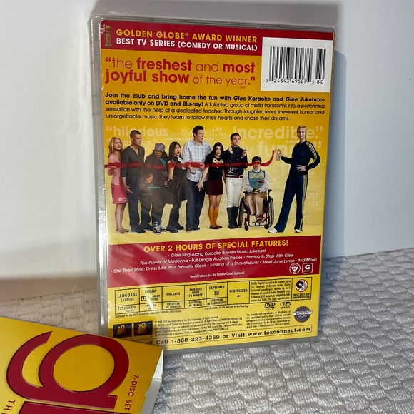 Glee - The Complete First Season - DVD Video 7-Disc Set - New, Never Opened - Picture 7 of 11